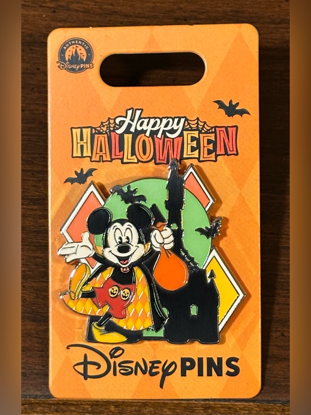 *NEW TAGS* WDW Walt Disney Parks 2026 Halloween Mickey Mouse Pin